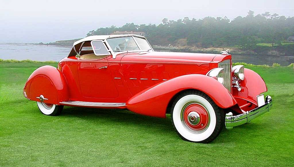 Click to Enlarge-Esc to Close myimgs/ArtDecoCars1910-36/1933 Packard Twelve.jpg